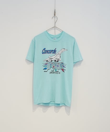 1980s-1990s Stedman concorde printed T-shirt