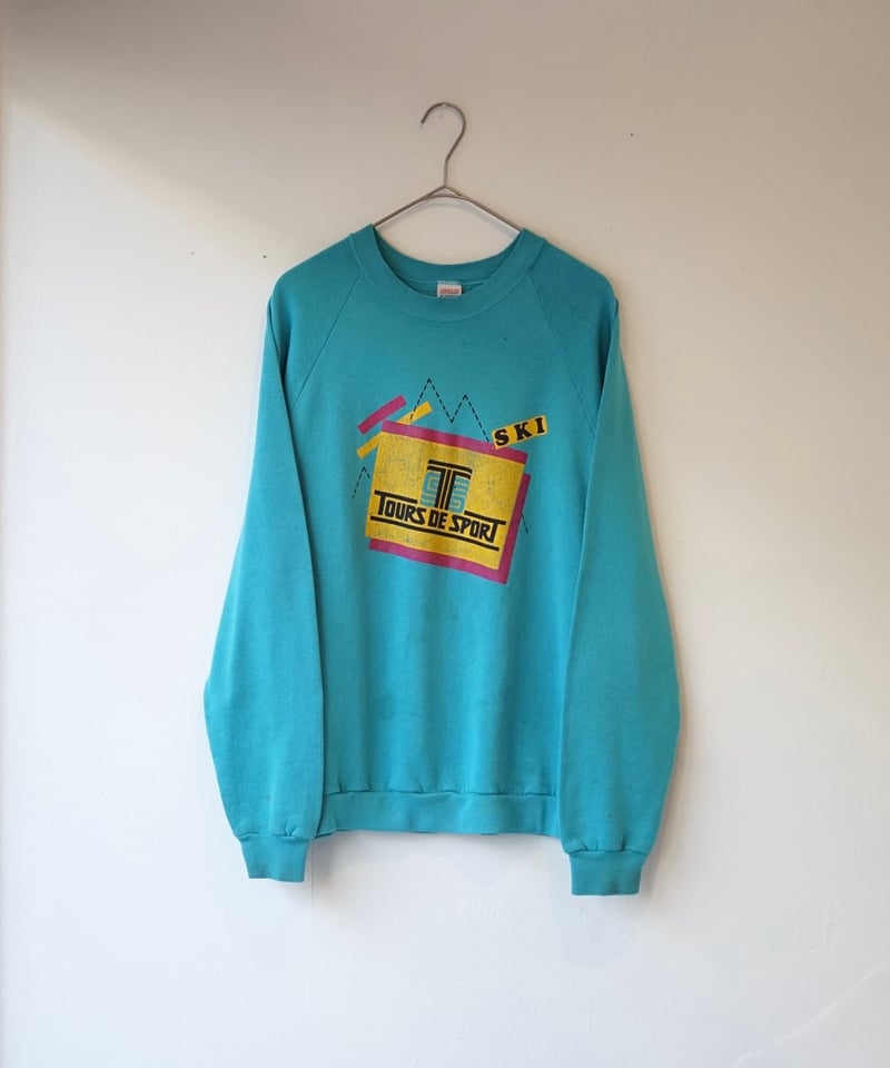 1980s JERZEES printed sweatshirt | CHILK