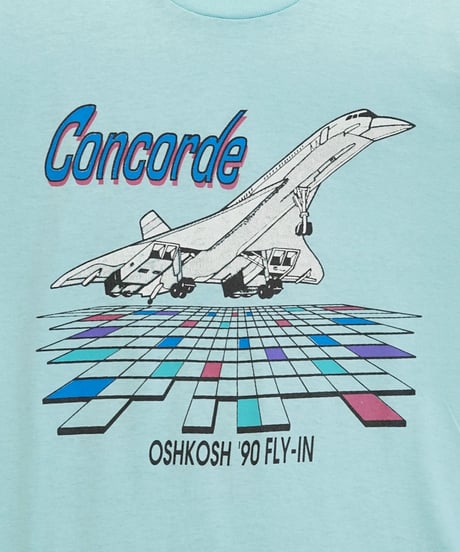 1980s-1990s Stedman concorde printed T-shirt
