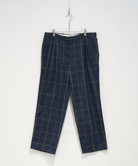 COUNTRY plaid pattern slacks pants