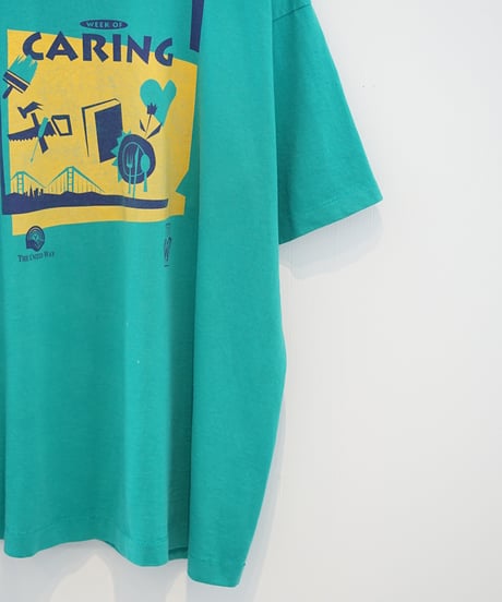 WEEK OF CARING double sided printed T-shirt