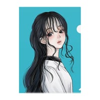 RiONA A4型クリアファイル(ブラック)