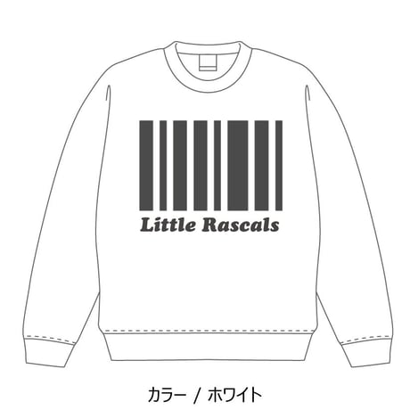 【LR】人気!!　バーコードスウェット