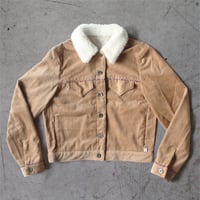 〈Berlin + EARTH BEIGE〉Corduroy Jacket  160