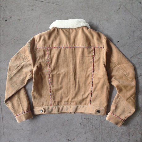 〈Berlin + EARTH BEIGE〉Corduroy Jacket  160
