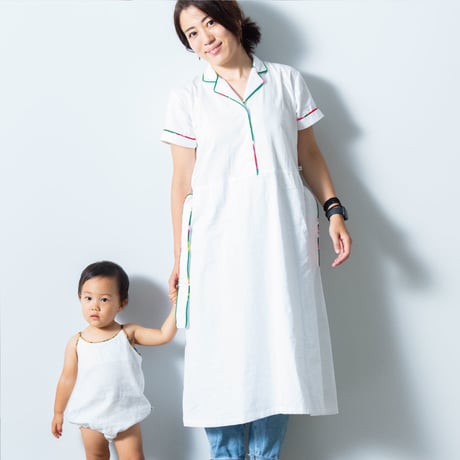 Shanghai  Open Collar Shirt Dress  160