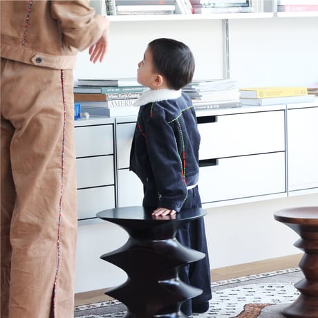 〈San Francisco + CHARCOAL GRAY〉Corduroy Wide Pants  100