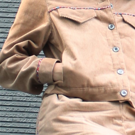 〈San Francisco + CHARCOAL GRAY〉Corduroy Jacket  100
