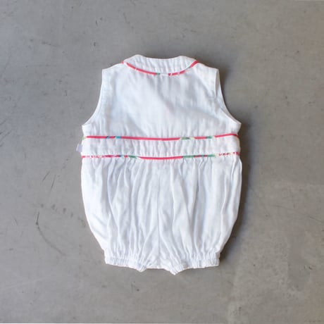 Shanghai  Open Collar Shirt Rompers  70