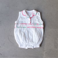 Shanghai  Open Collar Shirt Rompers  70