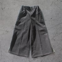 〈San Francisco + CHARCOAL GRAY〉Corduroy Wide Pants  100