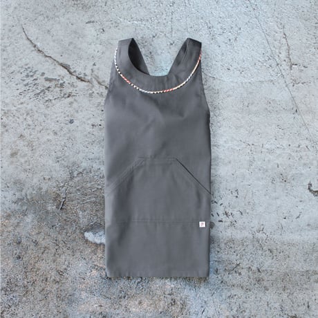 〈Helsinki + CHARCOAL GRAY〉KIDS WORK APRON