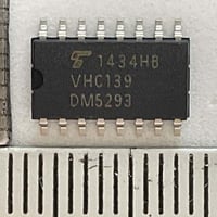 面実装 2回路 2 to 4 Line Decorder TC74VHC139F 東芝（TOSHIBA）