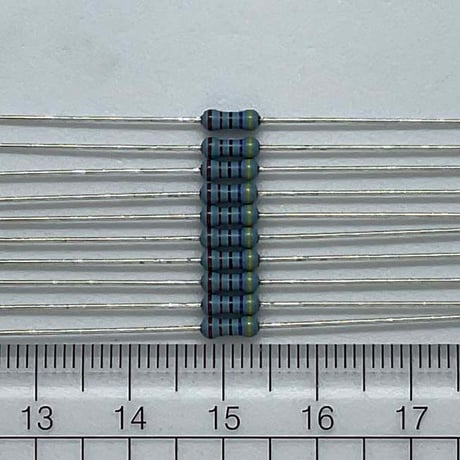 ストレートリード金属皮膜抵抗 (10本) 4.7ｋΩ 1/4W ±１％ 50ppm/℃ MF1/4CC4701F （KOA）