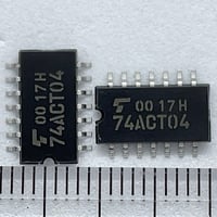 面実装 6回路インバータ TC74ACT04F (2個) 東芝（TOSHIBA）