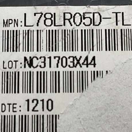 面実装レギュレータ L78LR05D-TL-E(2個) オンセミ(ON-Semi)