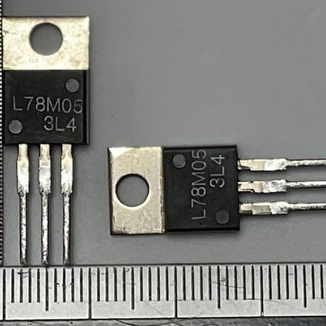 3端子レギュレータ78Mシリーズ L78M05(2個) 三洋(SANYO)