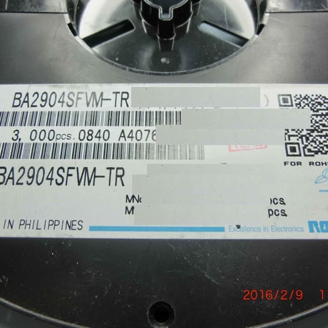 汎用グランドセンスデュアルオペアンプ BA2904SFVM-TR (2個) ローム（ROHM）