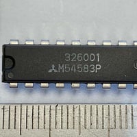 DIP 8-UNIT 400mA ダーリントントランジスタアレーIC M54583P 三菱 (Mitsubishi)