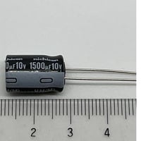 アルミ電解コンデンサ 1500μF 10V 105℃ ±20% UHM1A152M (1個) (ニチコン)