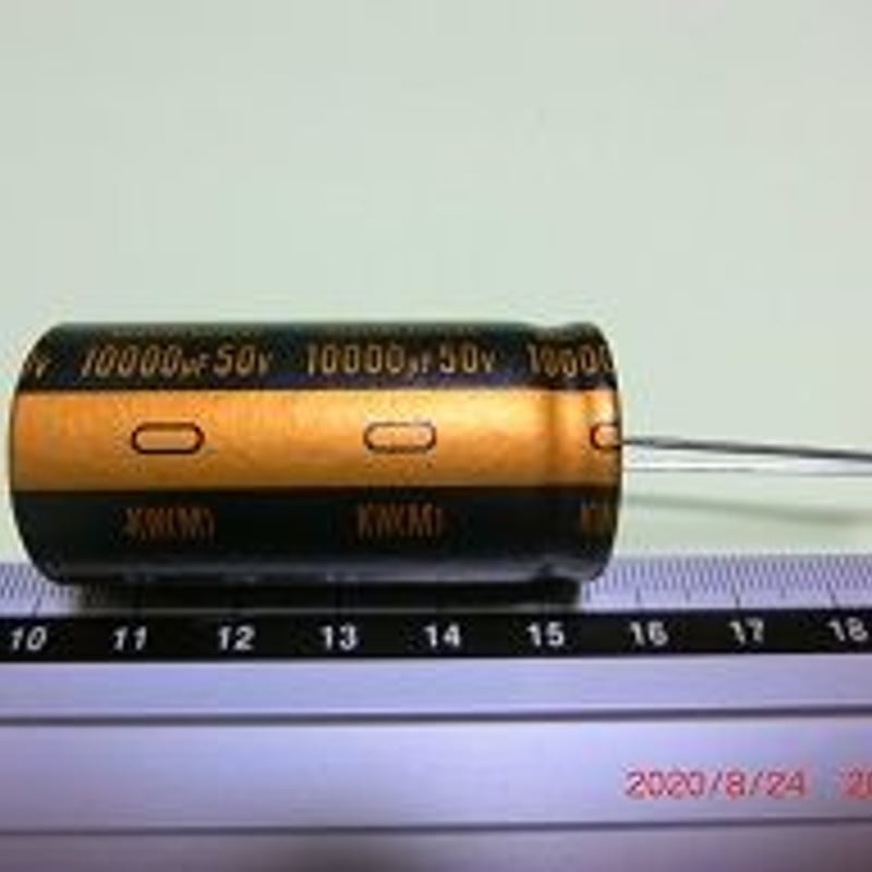 オーディオ用電解コンデンサ 10000μF 50V 85℃ ±20% UKW1H103MRD