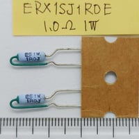 金属皮膜抵抗器 1.0Ω, 1W, ±5%  ERX1SJ1R0E  (2本)  (Panasonic)