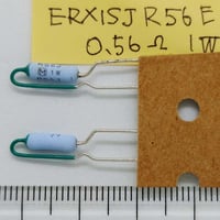 金属皮膜抵抗器 0.56Ω, 1W, ±5%  ERX1SJR56E  (2本)  (Panasonic)