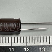オーディオ用小型アルミ電解コンデンサ SILMIC ARSシリーズ 4.7