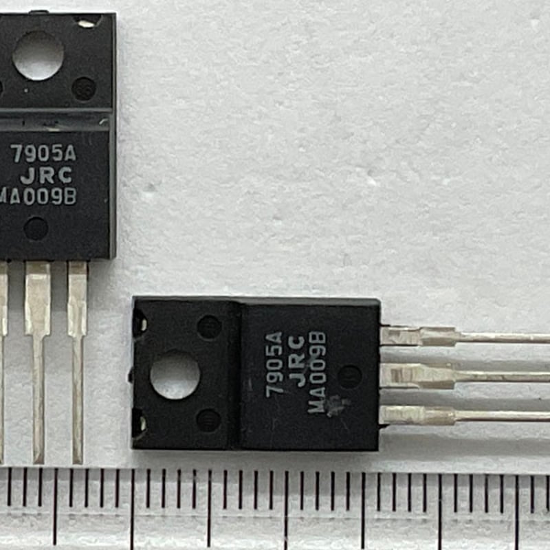 3端子レギュレータ79シリーズ NJM7905FA(2個) 日清紡(旧新日本
