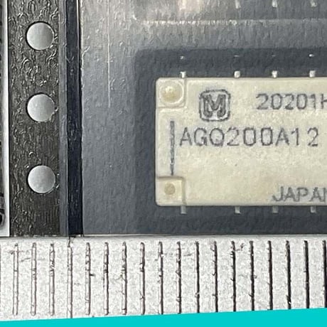 面実装 高感度小型・フラットリレー AGQ200A12Z パナソニック(Panasonic)
