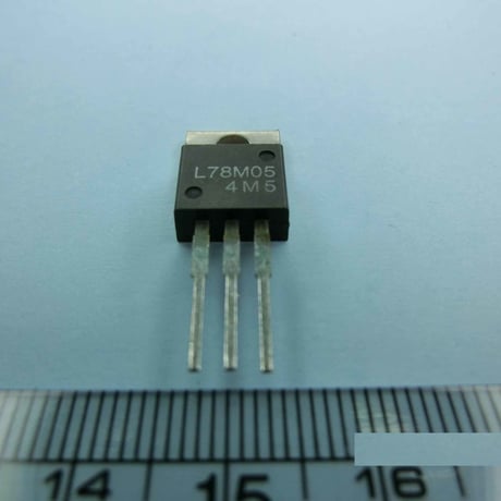 3端子レギュレータ78Mシリーズ L78M05(2個) 三洋(SANYO)