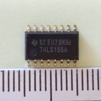 面実装DUAL 2to4 ﾗｲﾝﾃﾞｺｰﾀﾞ/ﾏﾙﾁﾌﾟﾚｸｻ SN74LS155ANS (1個) テキサスインスツルメンツ(T.I.)
