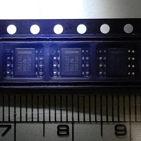 面実装 ｵｰﾃﾞｨｵ用 ﾛｰﾉｲｽﾞ低ひずみMOSFET入力HiFiOPアンプ　OPA1652AIDR テキサスインスツルメンツ (T.I.)