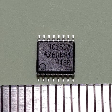 面実装8to1ﾃﾞｰﾀｾﾚｸﾀ/ﾏﾙﾁﾌﾟﾚｸｻ SN74HC151APW (1個) テキサスインスツルメンツ(T.I.)
