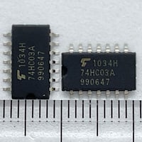 面実装 4回路２入力NAND GATE TC74HC03AF(2個) 東芝（Toshiba）
