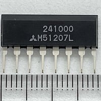 SIP コンパレータIC M51207L 三菱 (Mitsubishi)