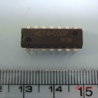 DIP 4回路２入力NAND GATE HD74HC00P(2個) ルネサス（RENESAS）