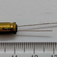 オーディオ用電解コンデンサ 47μF 25V 85℃ ±20% UFG1E470MEM (1個)(ニチコン)