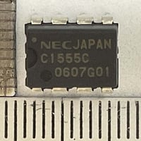 DIP タイマIC uPC1555C (NEC）