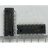 DIP 6回路バッファ HD74LS05P (2個) 日立(現ルネサス)