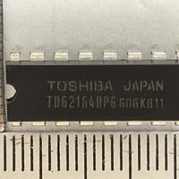 4 ch 高電流ダーリントンシンクドライバIC TD62164BP 東芝 (Toshiba)