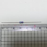 ストレートリードヒューズ抵抗 (5本) 2Ω 1/4W RF25C2R0J  （KOA）