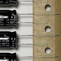 アルミ電解コンデンサ RJLシリーズ RJL-16V471M （２個）エルナ （ELNA）