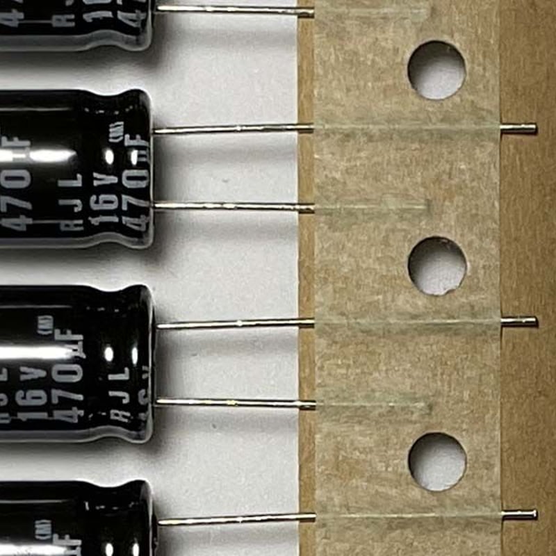 アルミ電解コンデンサ RJLシリーズ RJL-16V471M （2個）エルナ （ELNA