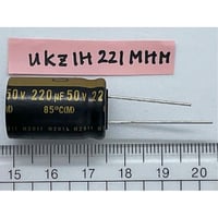 オーディオ用ハイグレードアルミ電解コンデンサ KZシリーズ UKZ1H221MHM （ニチコン）