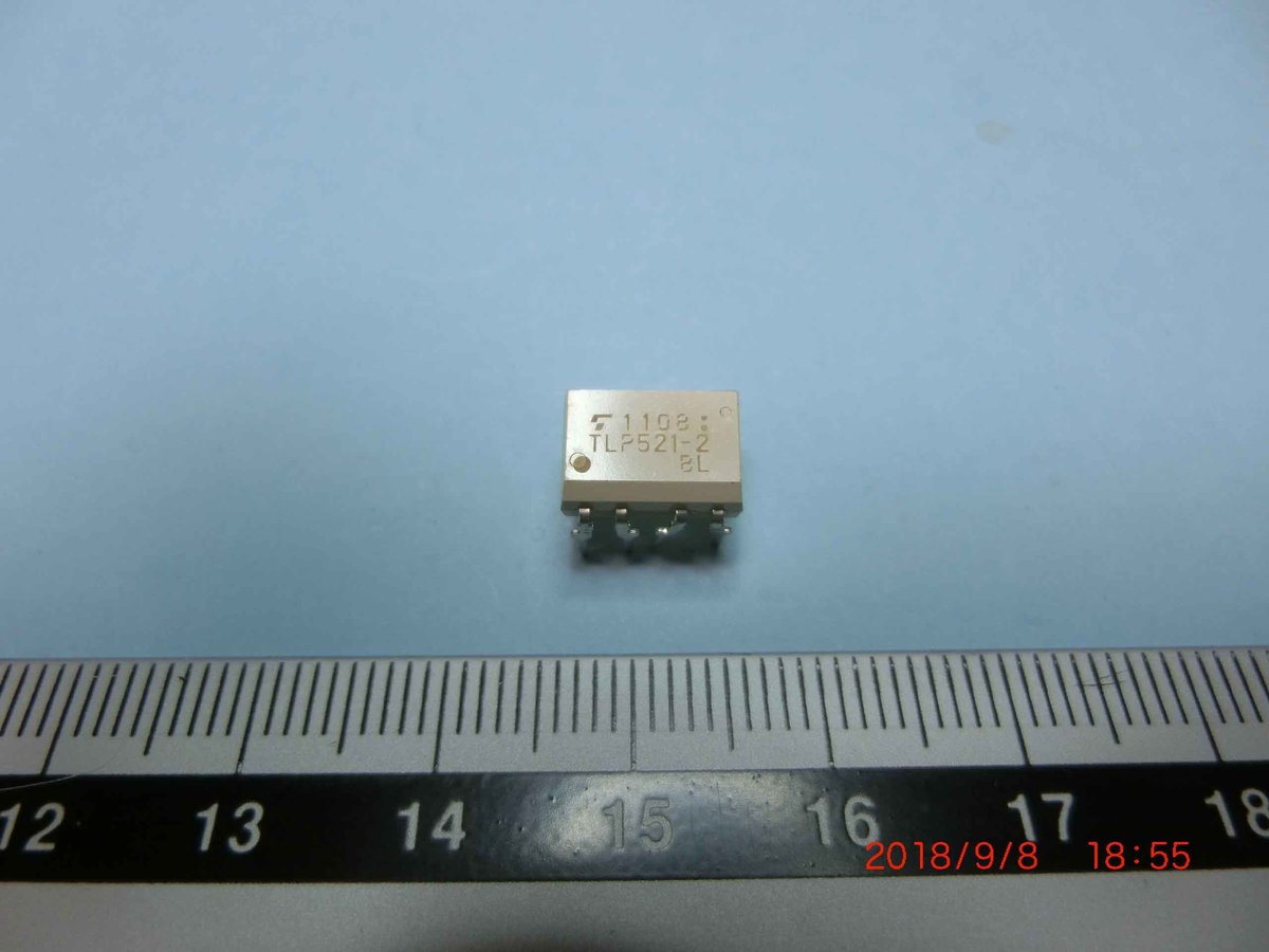 DIPフォトカプラ TLP521-2(BL) TOSHIBA(東芝製) | Green_S