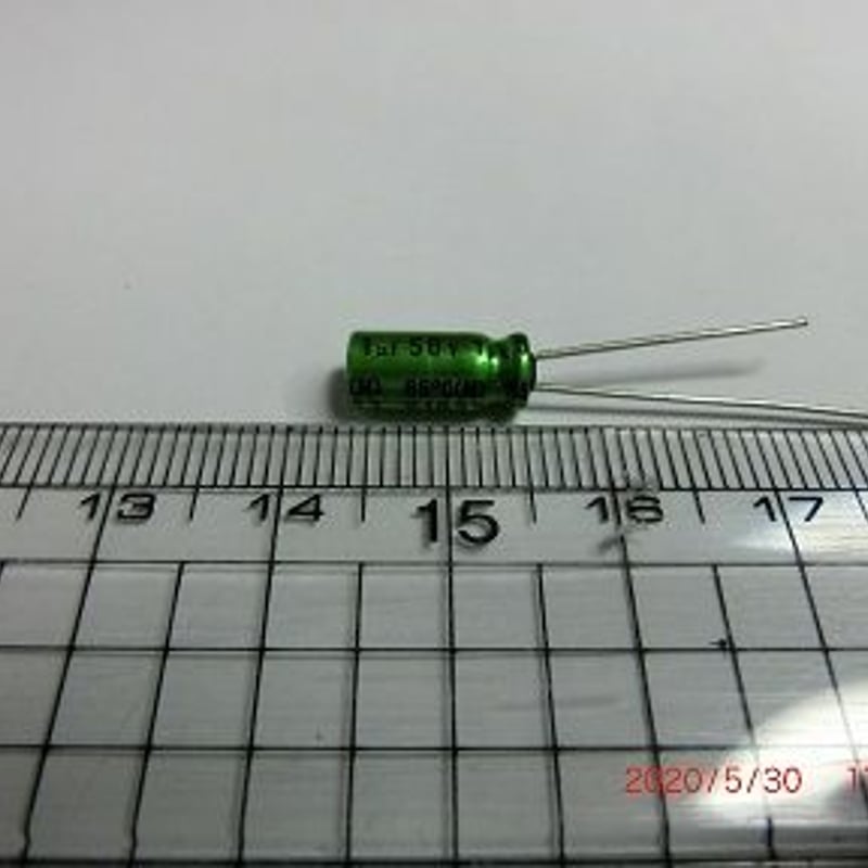 オーディオ用電解コンデンサ 両極性 1μF 50V 85℃ ±20 オーディオ用電解コンデンサ 両極性 1μF 50V 85℃ ±20