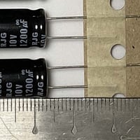 アルミ電解コンデンサ RJGシリーズ RJG-10V122M （2個）エルナ （ELNA）