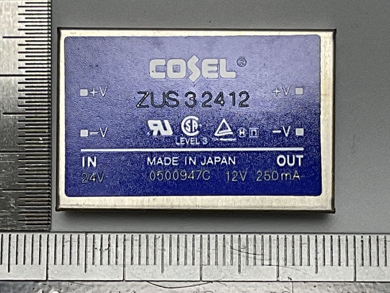 DC-DCコンバータ電源 12V/250mA ZUS32412 コーセル(COSEL) | G DC-DCコンバータ電源 12V/250mA ZUS32412 コーセル(COSEL) | G