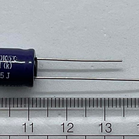 アルミ電解コンデンサ470μF 16V 105℃ ±20% ELXZ160ELL471M (1個) (日ケミ)